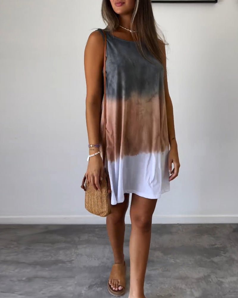 Sophia | Vestido Colorido Sin Mangas - Noa Lagos