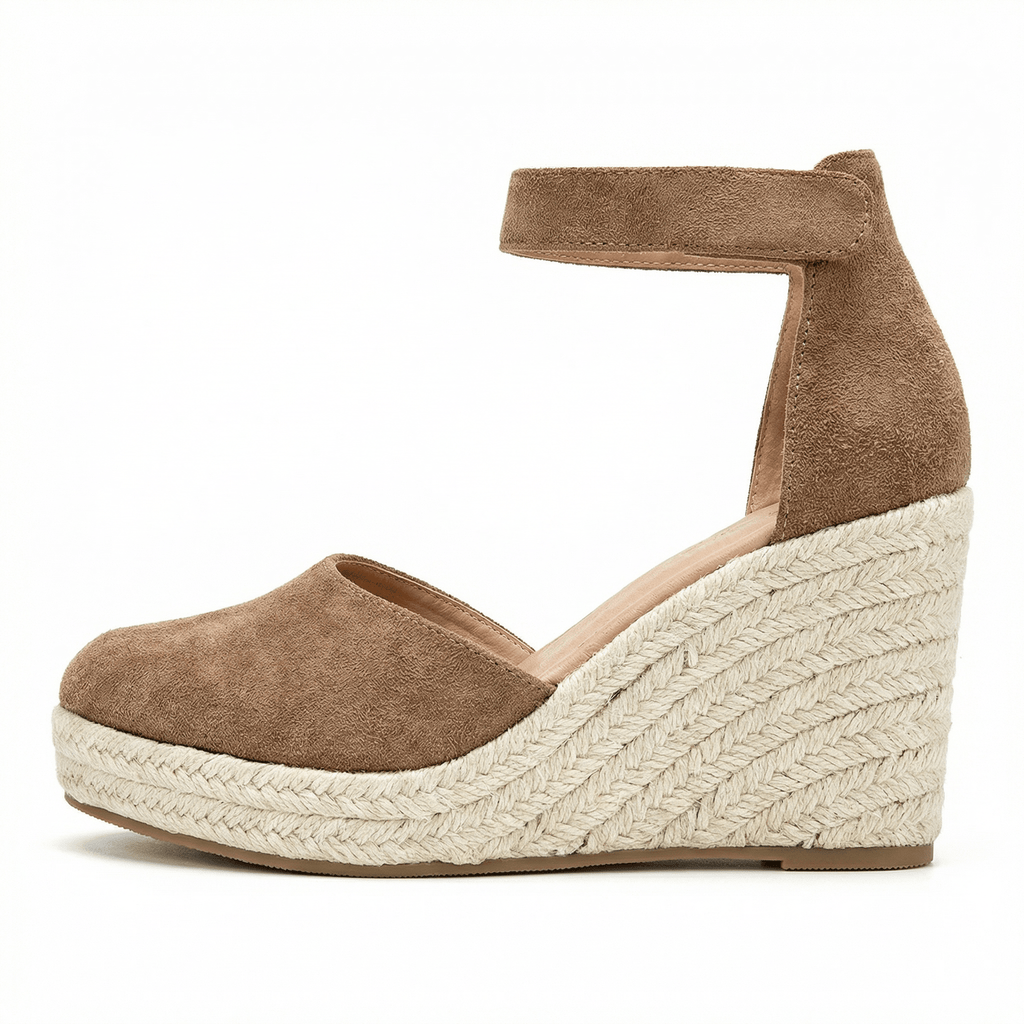 VeranoLuxe | Elegantes Comodas Sandalias Mujer de Alpargata con Cuña - Noa Lagos